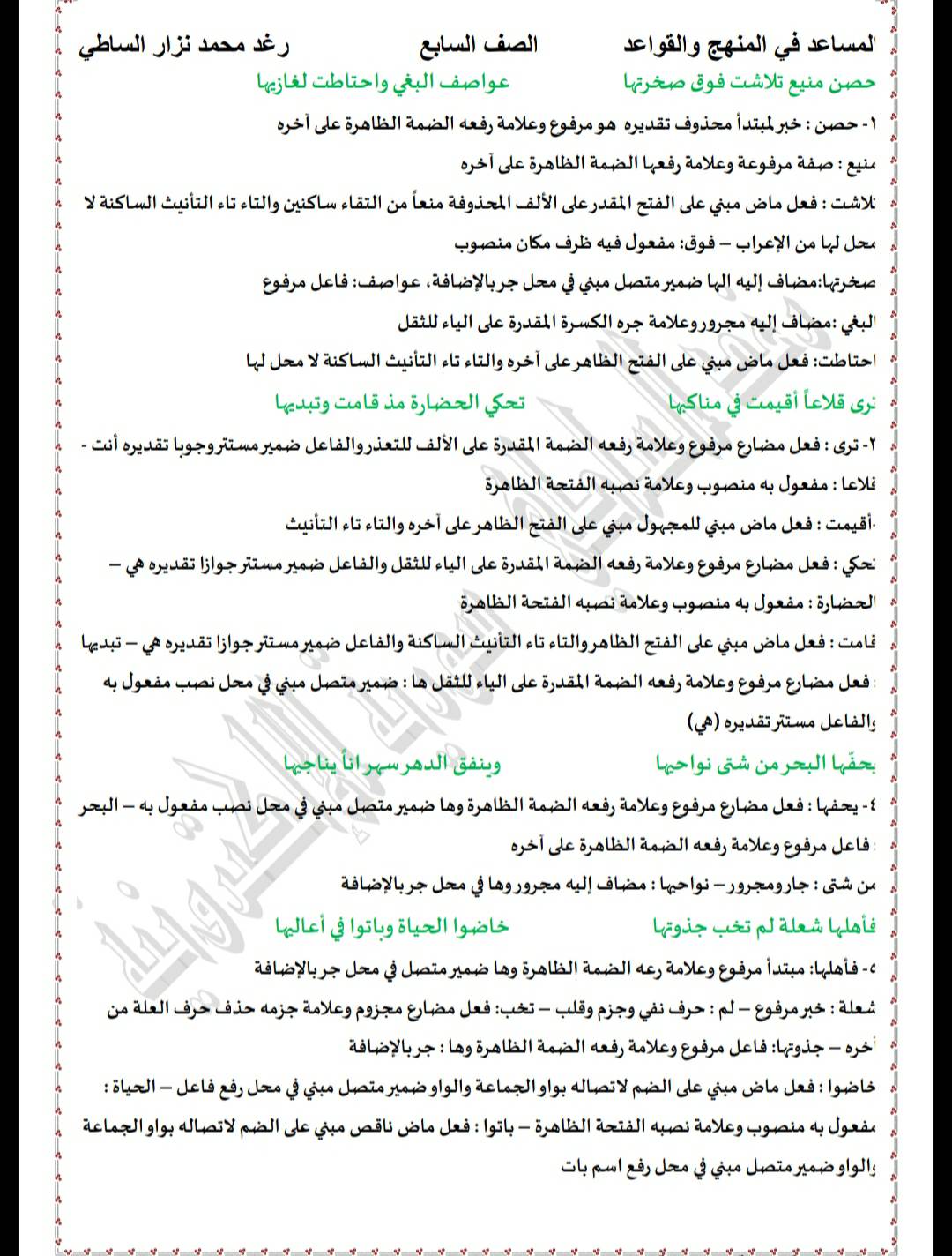 NDAxNDg3MC4xMjM5 بالصور شرح قصيدة جزيرة أرواد للصف السابع المنهاج السوري مع الاعراب و حل الاسئلة و تطبيقات